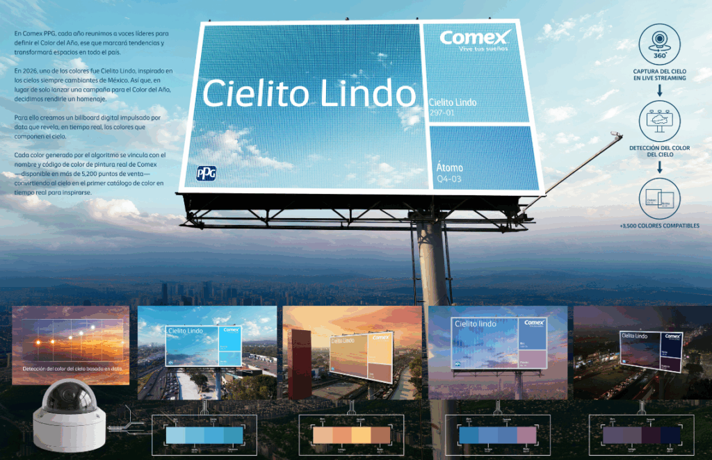 Ganem México y Comex PPG convierten el cielo de la CDMX en ...